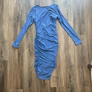 Ruched simple fancy dress